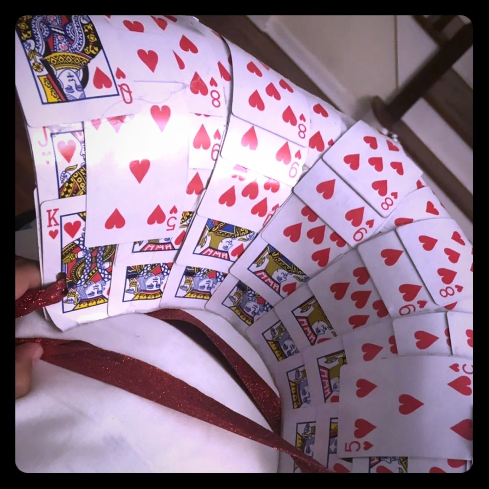 Custom made card collar